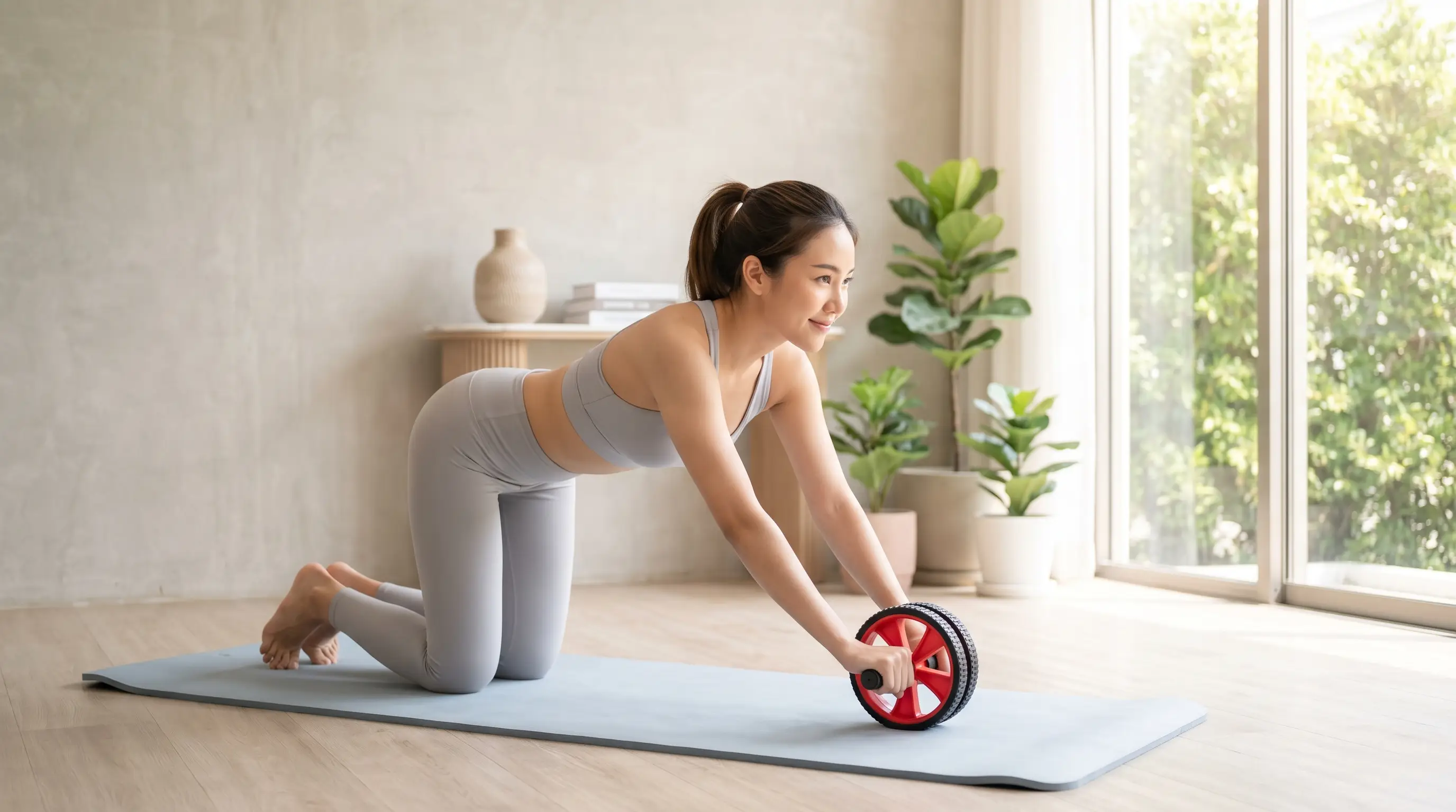 【腹筋ローラーの効果はすごい？】初心者が毎日続けるための適切な回数・正しい使い方、注意点にダイエットトレーニング法も！