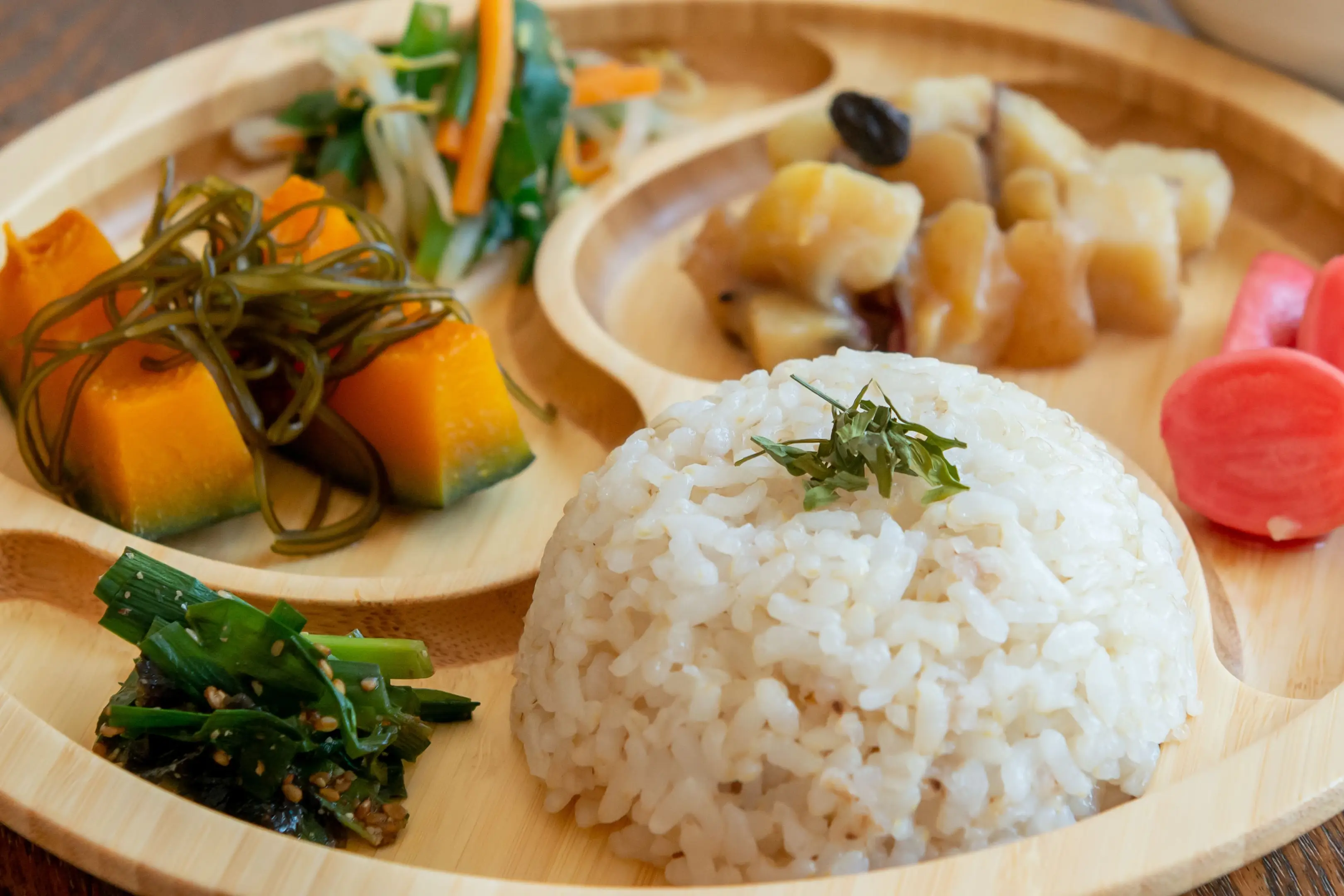 和食のプレート
